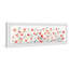 « red flowers »-cadre photo panoramique sur papier-1259365651