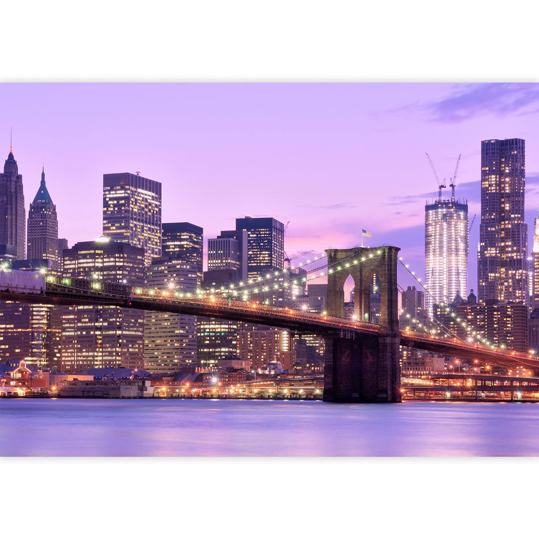 Modern City Buildings Border IDEA4WALL