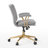 Adena, Velvet Swivel Desk Chair-52344572