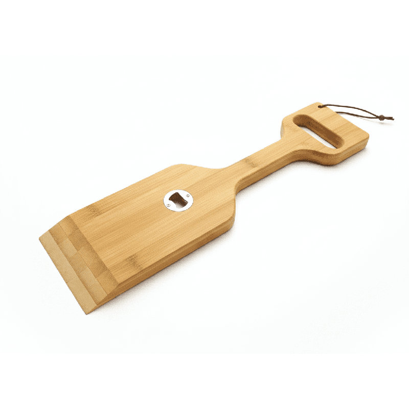 Grill Scraper With Beer Opener