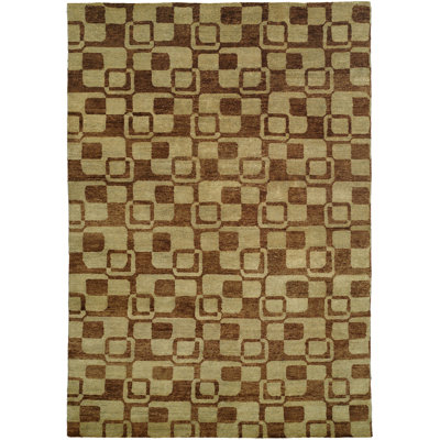 Wool Geometric Area Rug
