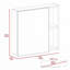 Armoire à pharmacie murale pour salle de bain avec miroir-1024227870-1024227856