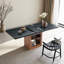 Table de salle à manger extensible 59 "à 71", table de salle à manger rectangulaire avec deux tablettes ouvertes, pouvant accueillir 4 à 8 personnes-1652129199