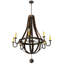 Barrel Stave 8 - Light Chandelier