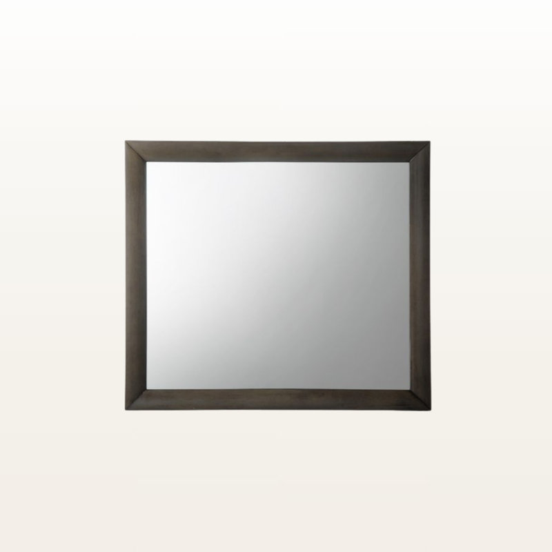 Huddersfield Mirror in Grey Oak