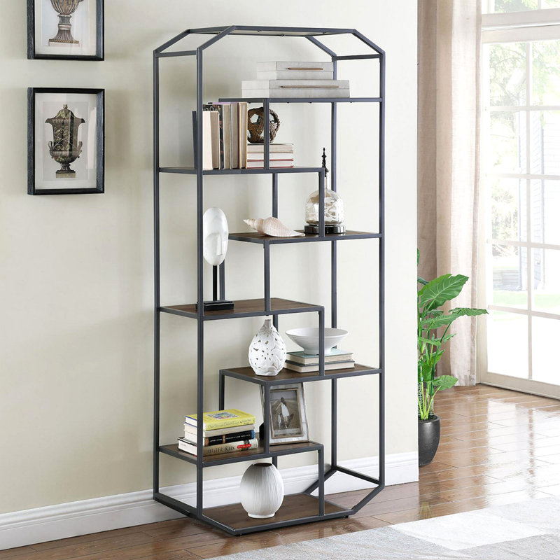 Bibliothèque à 6 tablettes