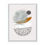 Abstrait feuille de palmier abstrait demi-lunes II - peinture sur toile-67359102-67359117