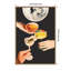 «Cheers Print» par Honey Island Studio, reproduction d'art sur toile encadrée