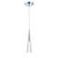 Luminaire suspendu simple à 1 lumière DEL-74897475