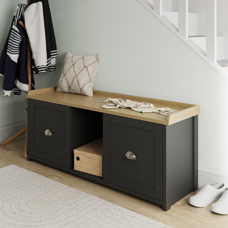 Storage Bench, Black