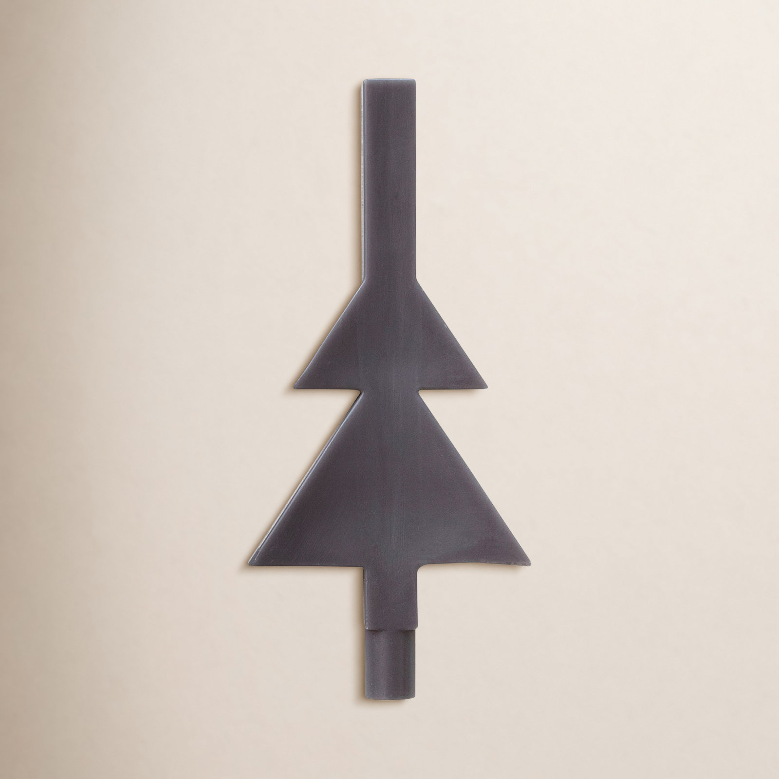 Unscented Taper Candle, Black