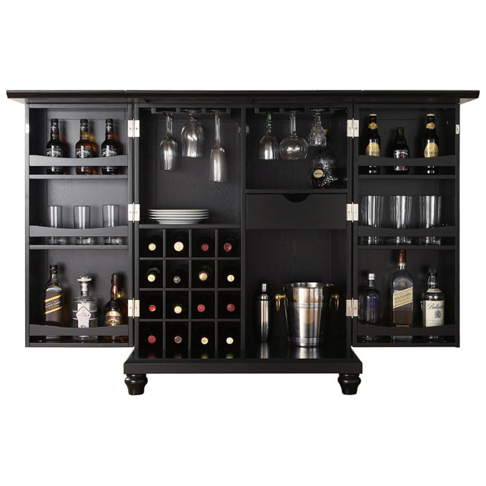 Hedon Bar Cabinet, Black