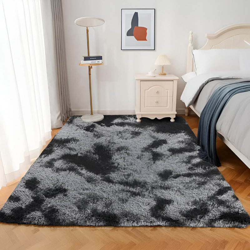 Deith Standard Shag Area Rug, Rectangle 120 x 170 cm