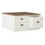 Scofield Solid Coffee Table with Storage