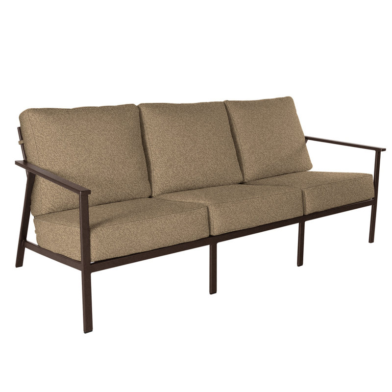 Marin Outdoor 3 - Seat Patio Sofa, Copper Creek, Flagship Stone Sunbrella®