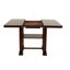 Classic Cherry Veneer 1Pc Counter Height Dining Table W Leaf Lower Storage Shelf Kitchen Dining Room