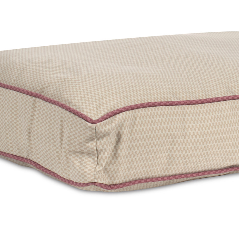 Lit pour chien avec housse amovible GreenDog , Medium (36"w x 27"d x 4"h), Brun clair ondulé