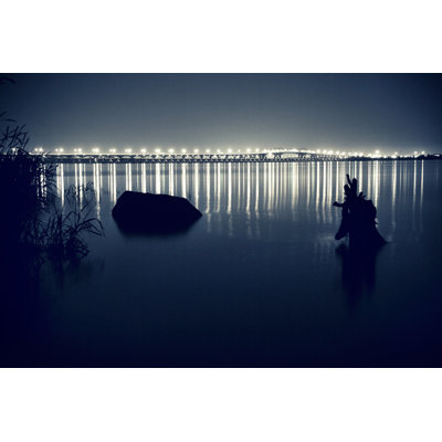 « bridge to part-montréal », reproduction de photo sur toile tendue
