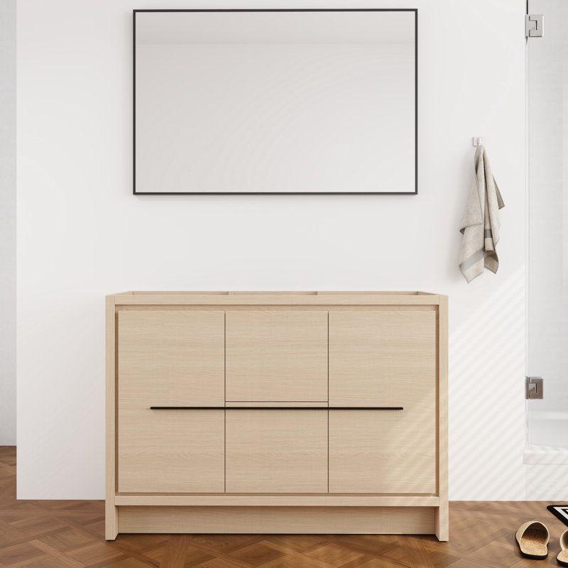 48'' Single Bathroom Vanity Base Without Top