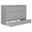 Grand lit escamotable grand avec grands tiroirs et USB, conception compacte et élégante pour la vie moderne-1051520424