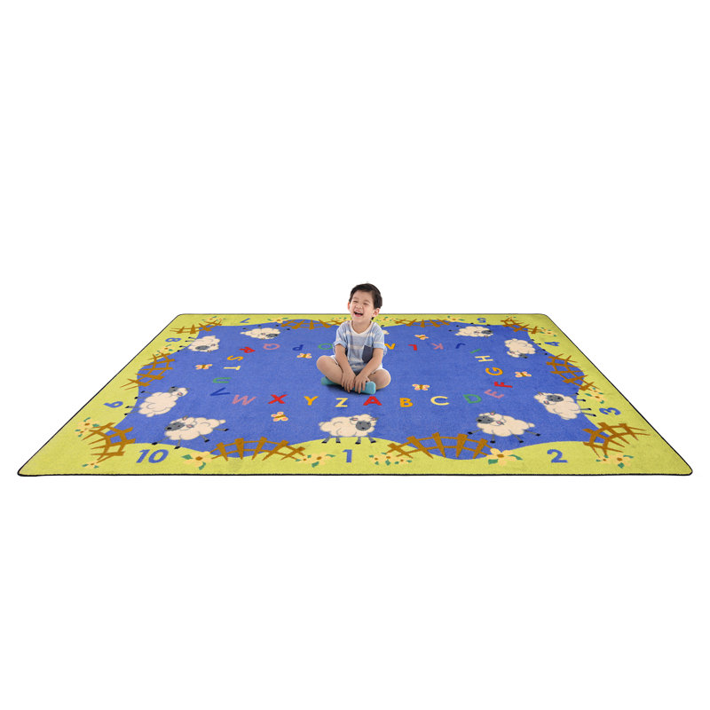 Tapis à tarte pour enfant Kid Essentials, Rectangle 5 pi 4 po x 7 pi 8 po