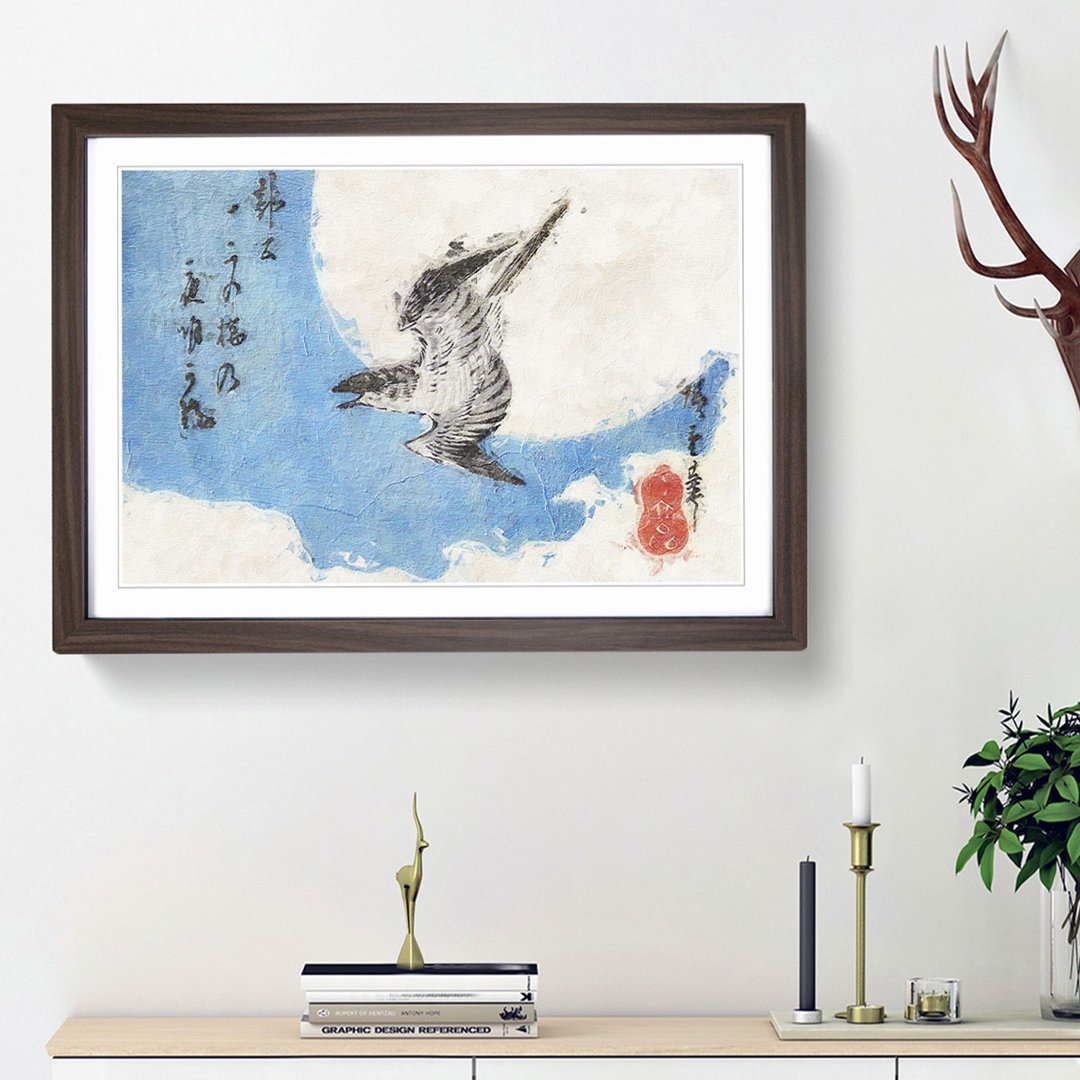 Lesser Cuckoo Bird by Utagawa Hiroshige - Picture Frame Painting Print