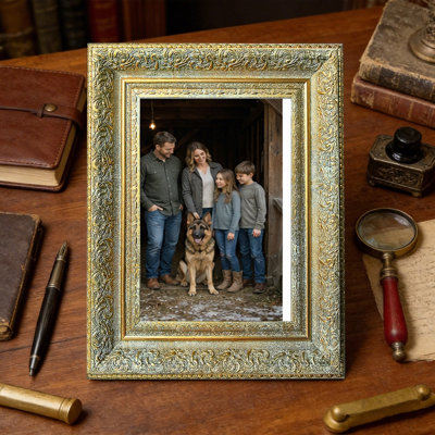 Traditional Picture Frame for Graduation Photo Display