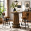 Table de bar 37,4 po avec repose-pieds