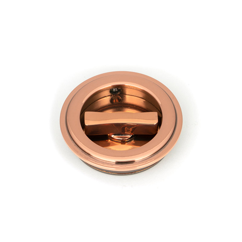 Door Accessory, 6cm H x 6cm W x 1.3cm D, Polished Bronze