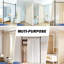 Satin Adjustable Curtain Pole Set-1471883084