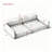 Upholstered Daybed, Sherpa Fabric Sofabed with Cloud-Shaped Backrest-1405547520