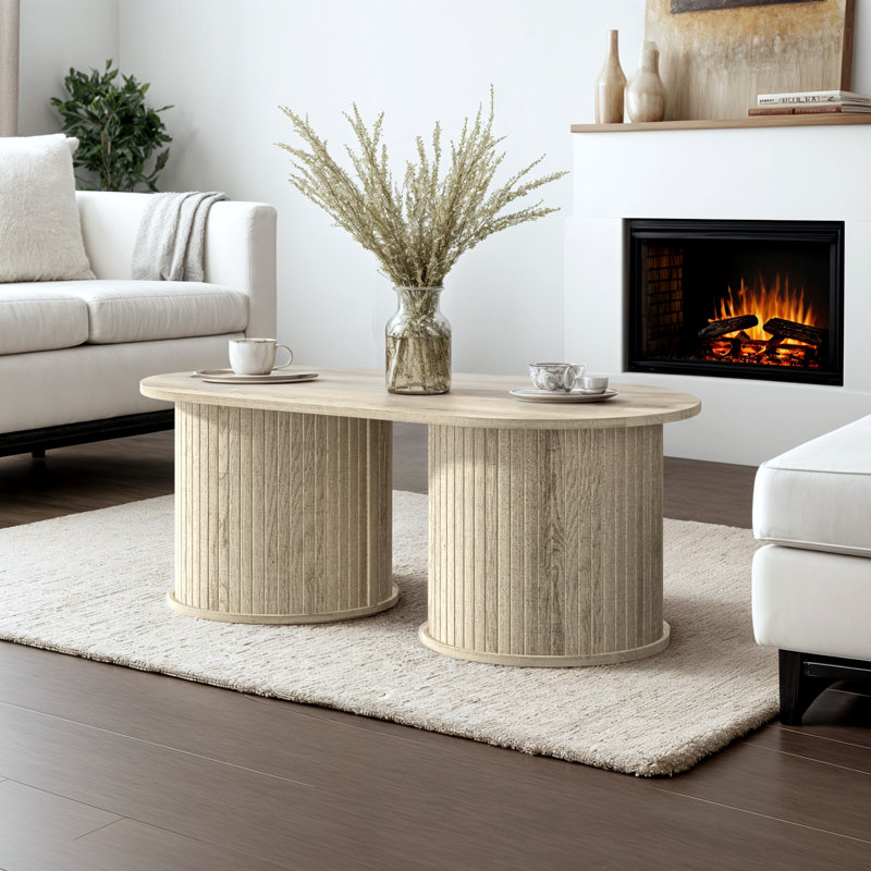 Table basse Aurel, Beige