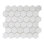 Soft Touch Hexagon 2" x 2" Mosaic Tile in White