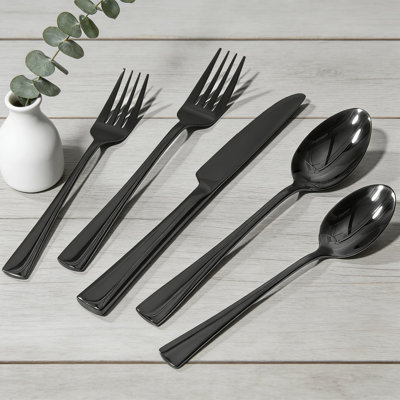Ensemble de couverts en acier inoxydable 20 pièces pour 4, ensemble de couverts forgés 18/10 avec poli miroir - Va au lave-vaisselle pour la maison, le restaurant et les réceptions
