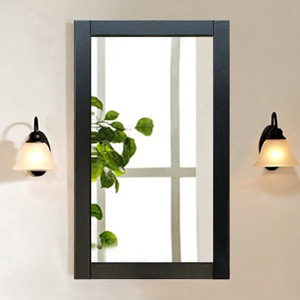 Miroir de meuble-lavabo moderne et contemporain, Espresso