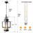 Outdoor Hanging Lights Dusk to Dawn