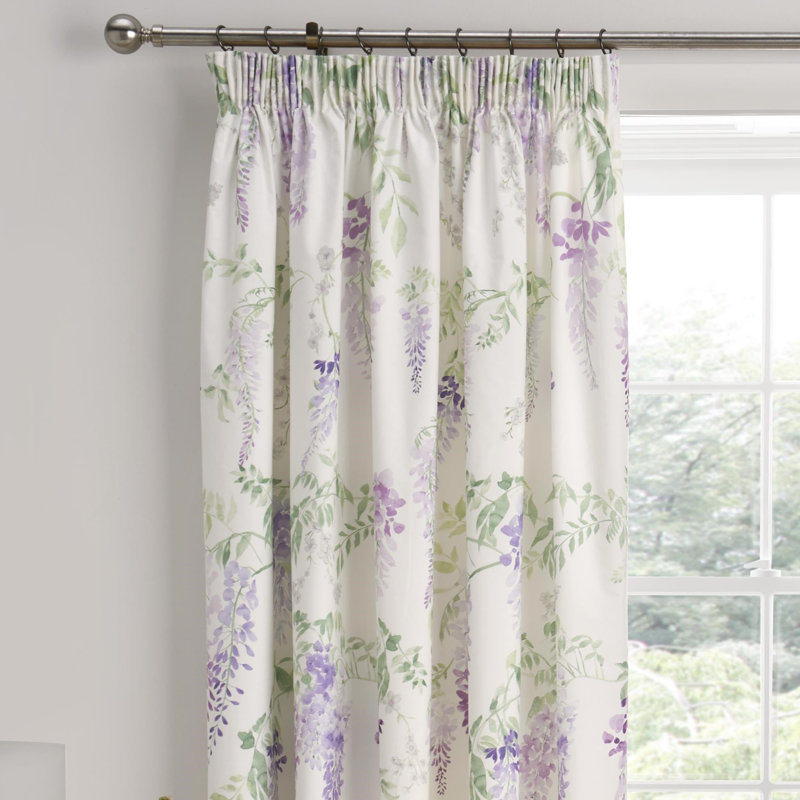 Semi Sheer Curtain Pair