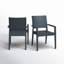Fauteuil de salle à manger empilable Hela-26161449