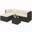 Ensemble de conversation pour l'extérieur 3 pièces avec coussin-1602523723