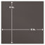 Carreau de céramique noire et noire pour mur et plancher 6 "x 6" Quarry