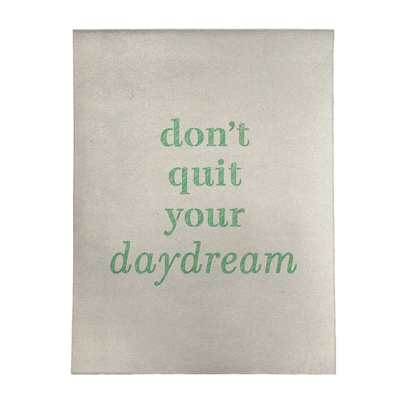 L’écriture manuscrite ne s’arrête pas sur le tapis en poly-chenille daydream quot, Rectangle 5 pi x 7 pi