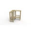 Rasen Powder Coated Steel Park Bench Park Bench