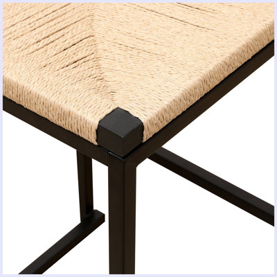Counter Stool with Metal Frame