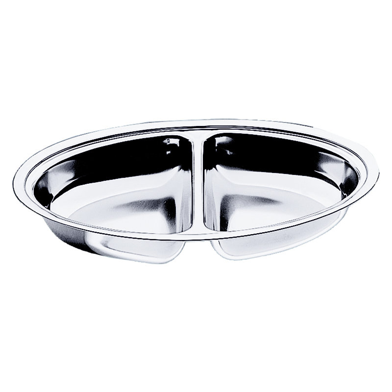 MEPRA Stainless Steel Divided Serving Dish