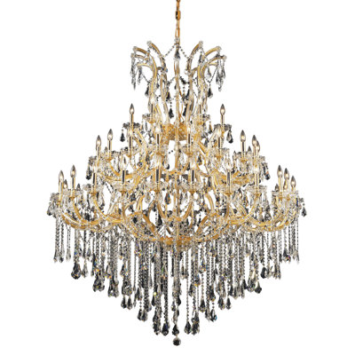 Lustre style bougie à 49 lumières Stockard