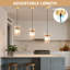 1‑Light Glass Kitchen Island Pendant-272664454