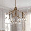  Lustre à 9 lumières en laiton chaud Corbin-95154954-95154957-95154959