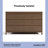 Alpine 6 Drawer Double Dresser-110523395