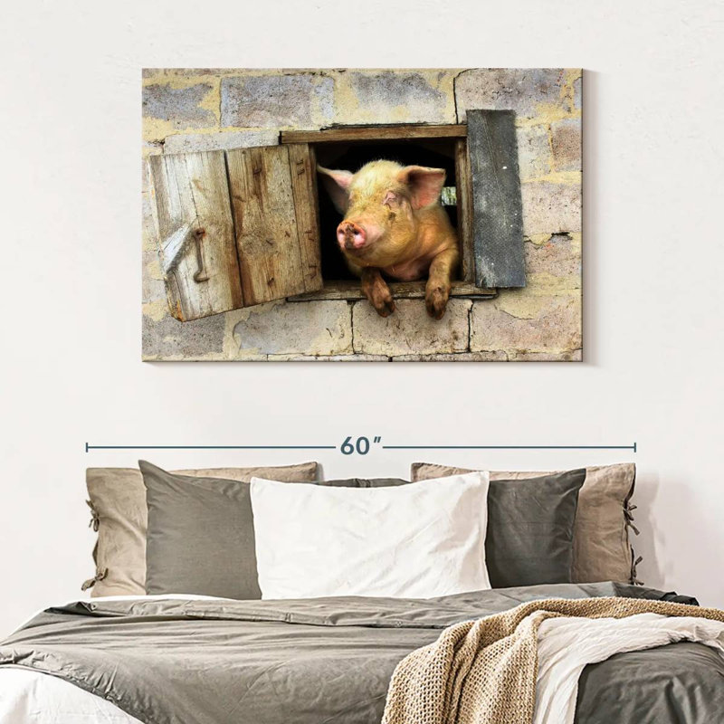 Brampt souriant cochon