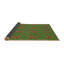 Tapis vert/rouge à motifs-1274379691